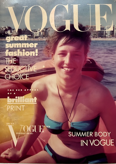 Meine Gabelliste-wofür ich dankbar bin, Titelbild auf der Vogue.