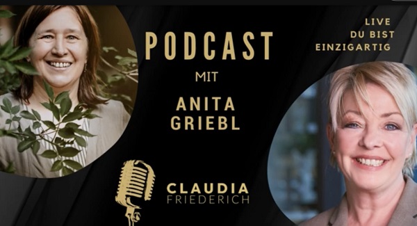 Mit Claudia A. Friederich in einem Interview zu ihren Podcast.