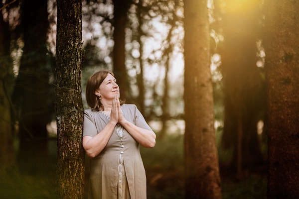 Anita Griebl in Meditation