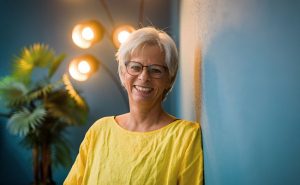Ursula Simon, wie sie ihre Lebenskraft auftankt.