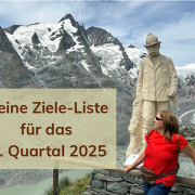Meine Ziele-Liste für das 3. Quartal 2025