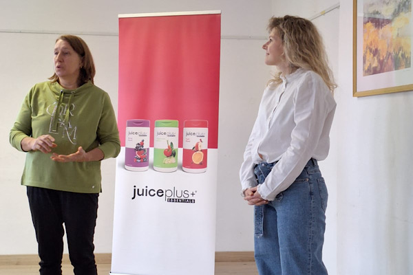 Bei meinem Vortrag im Gesundheits-Event in Hebertsfelden.